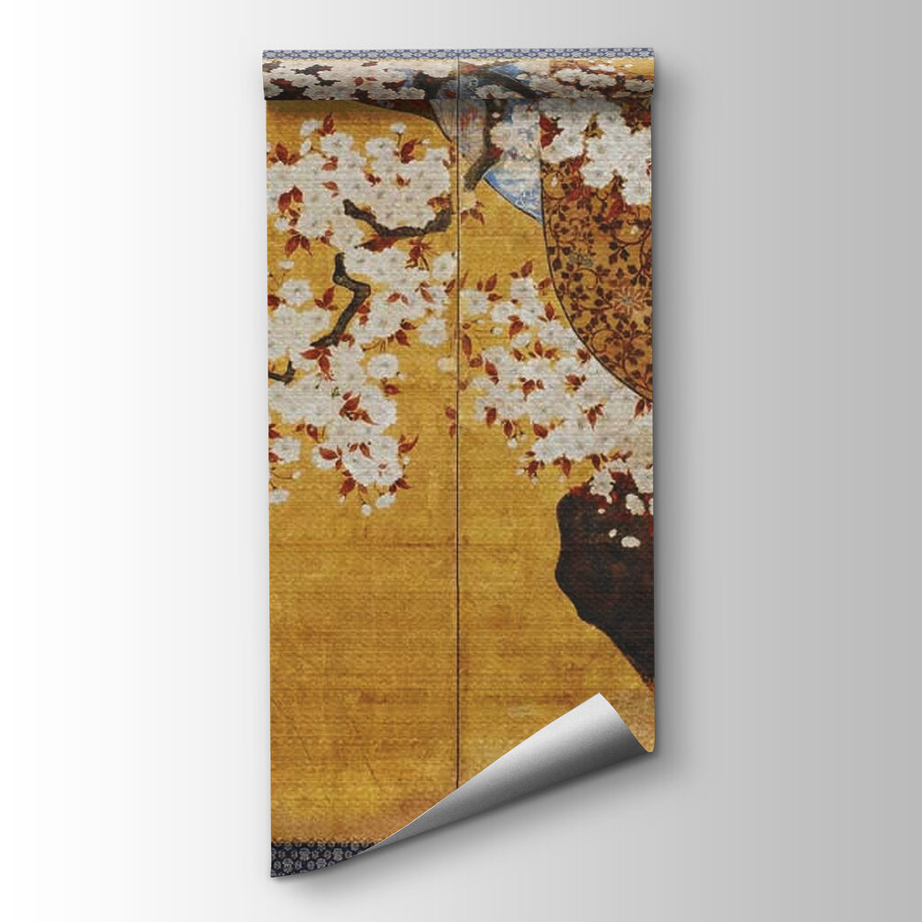 Blossom on gold background — product view