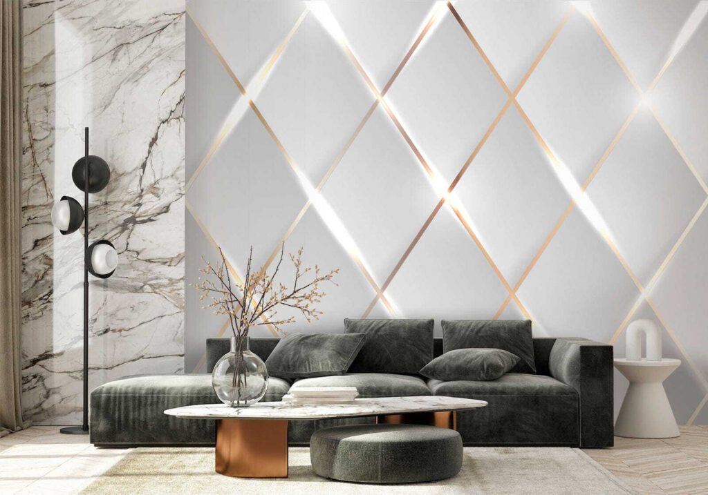 Light diamonds, shining edges — interior 6