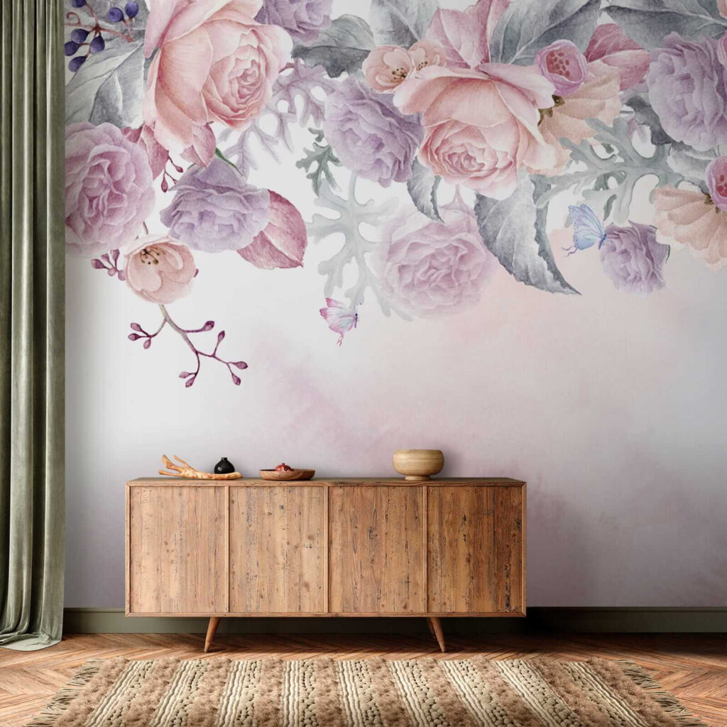 Roses along pink haze — interior 6
