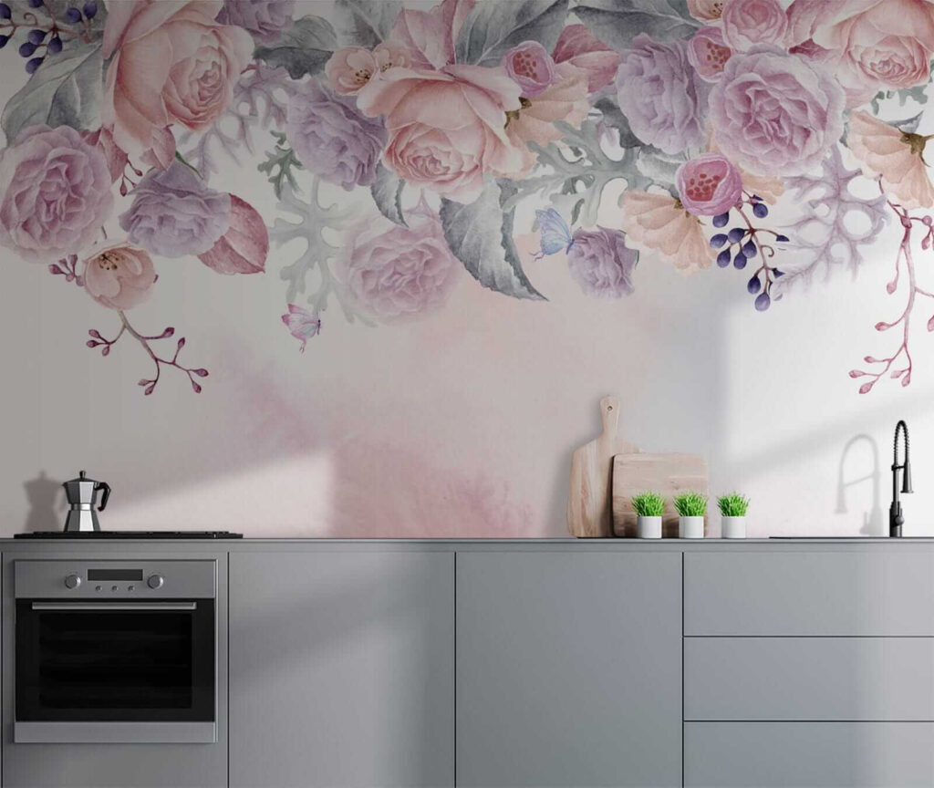 Roses along pink haze — interior 7