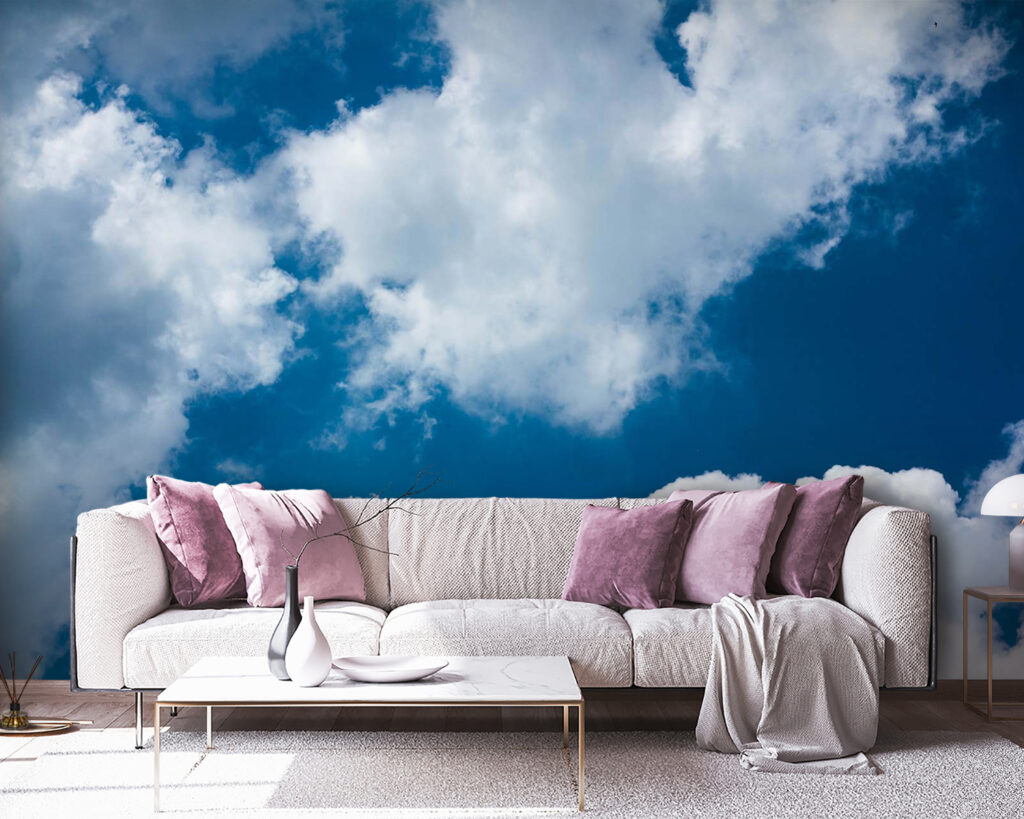 White clouds, bright blue — interior 3