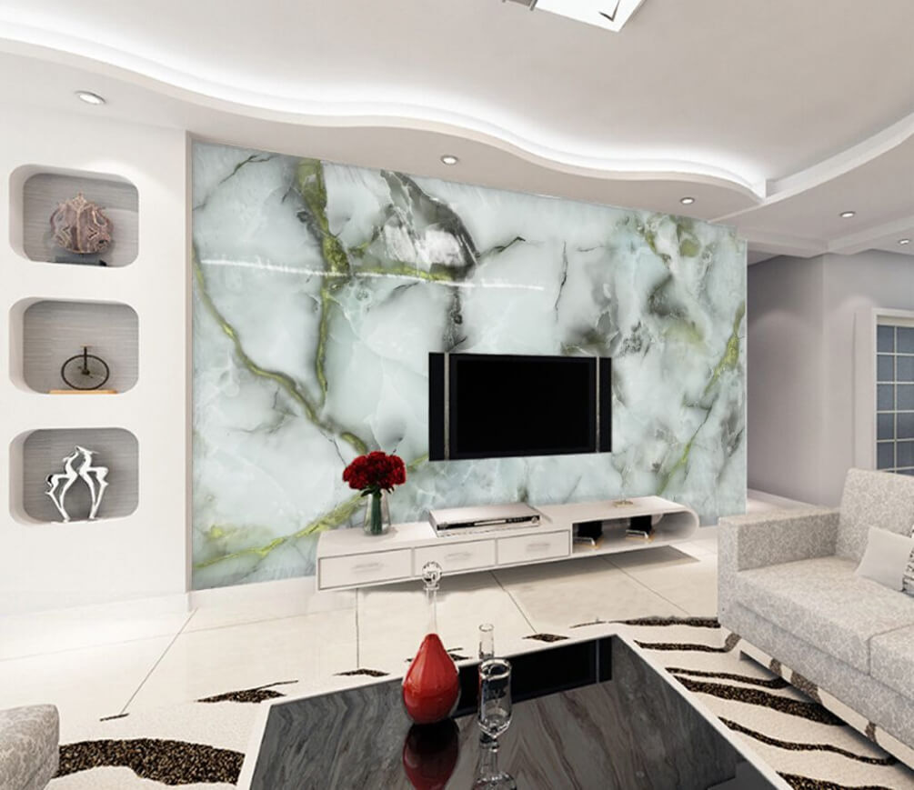 Green veins, cream layers — interior 1