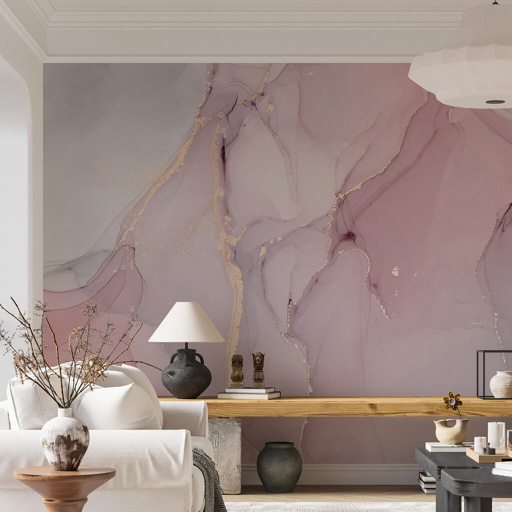 Pink areas, gold veins — interior 3