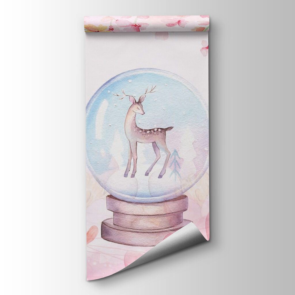 Unicorns with snow globe — product view