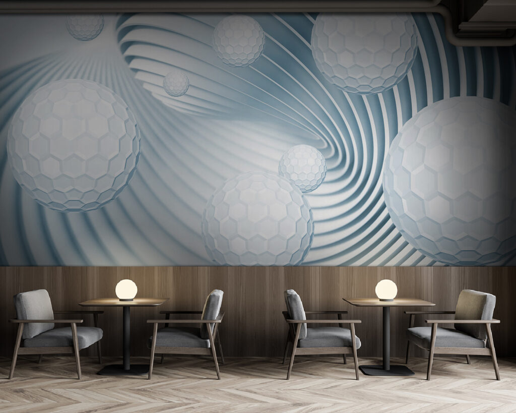 Balls in a spiral — interior 2