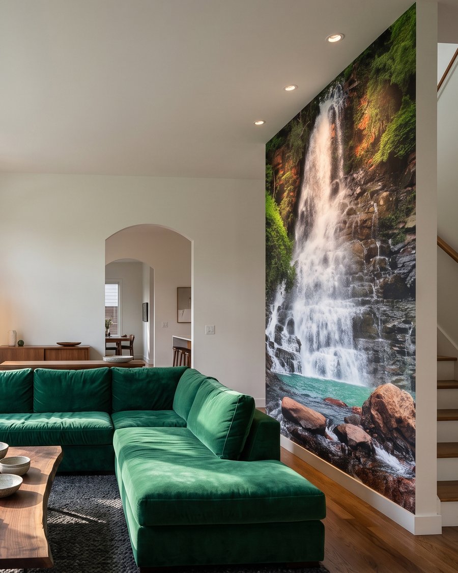 Woodland Waterfall — interior 2