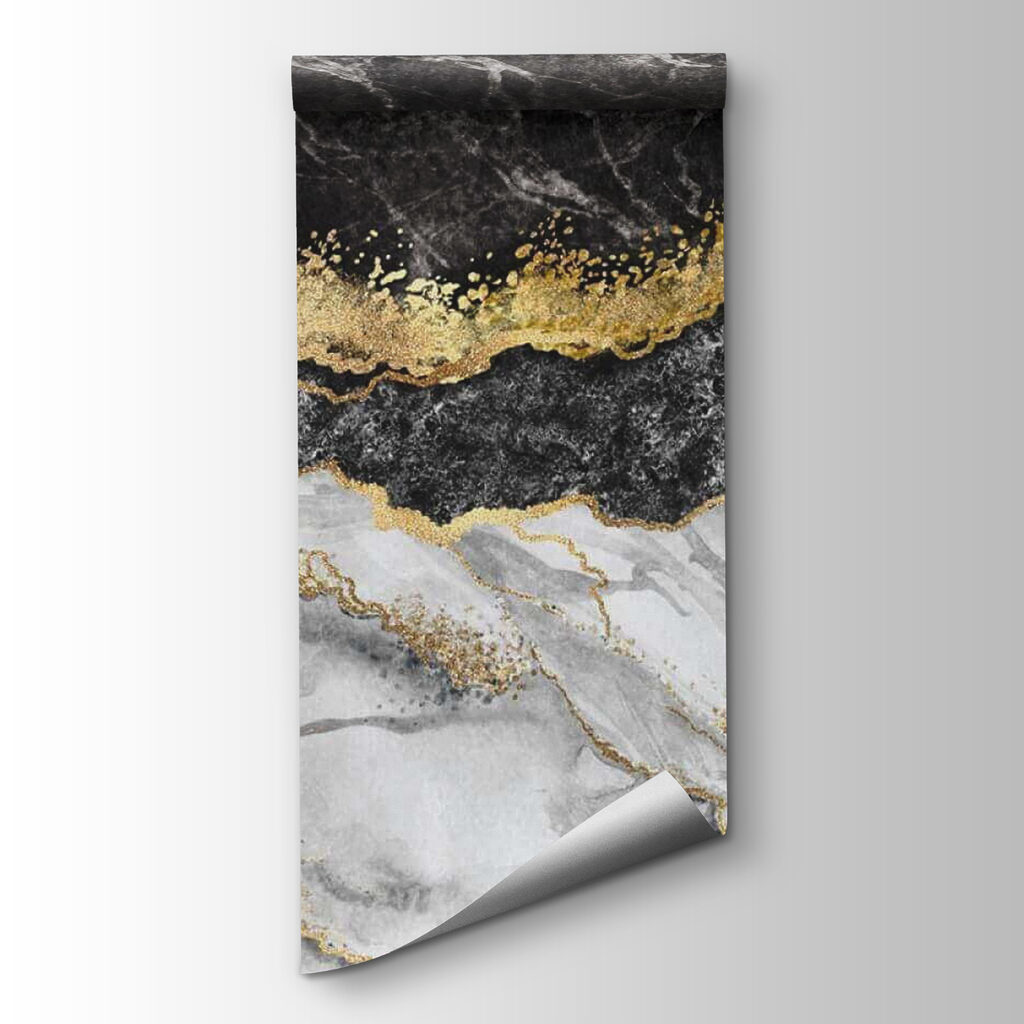 Marble split by gold — product view