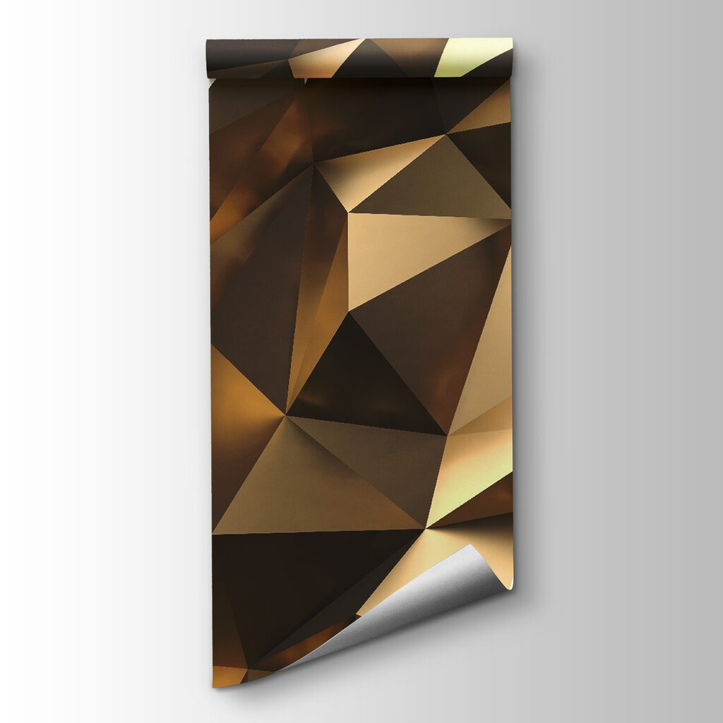 Golden facets catch light — product view