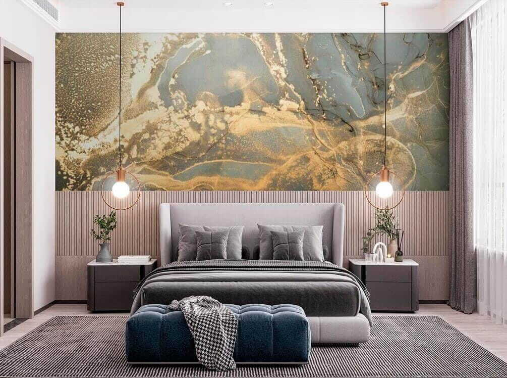 Light veins, golden sheen — interior 3