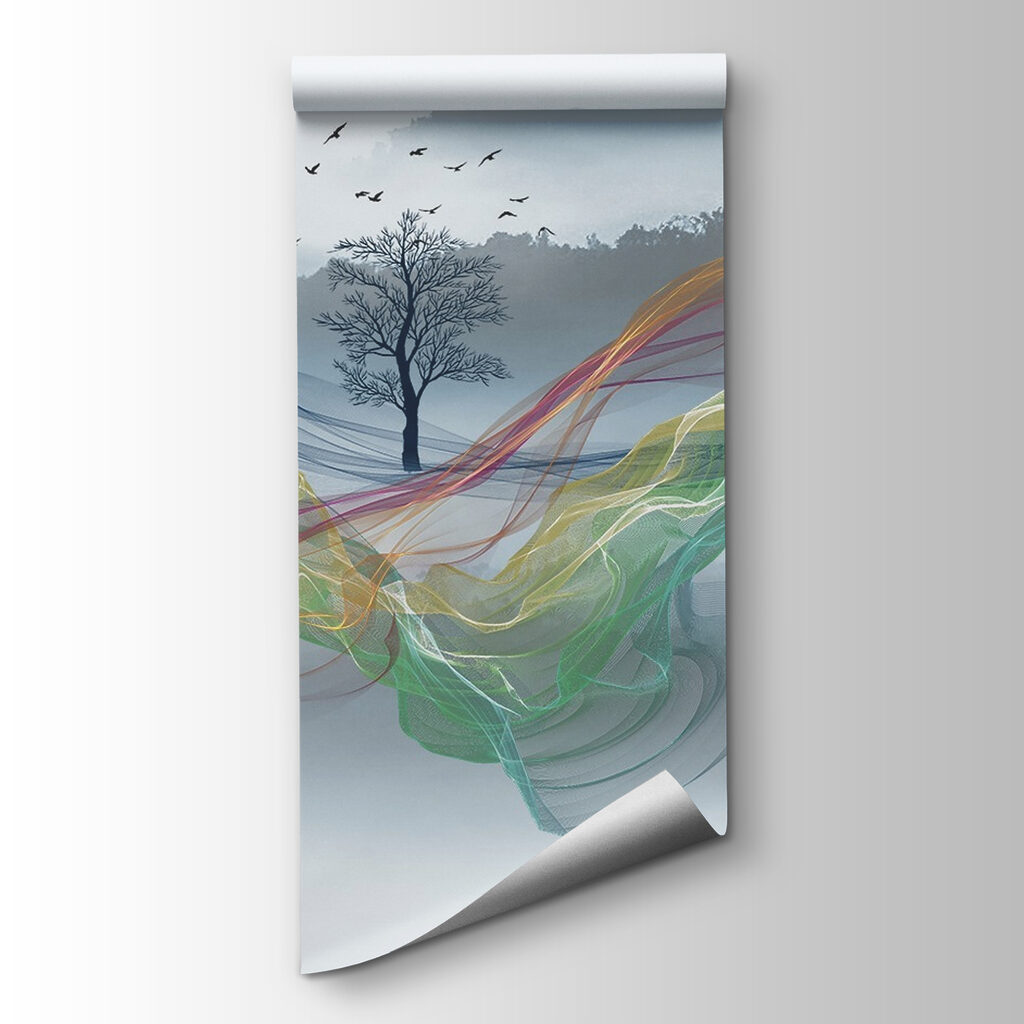 Ribbons in mountain mist — product view
