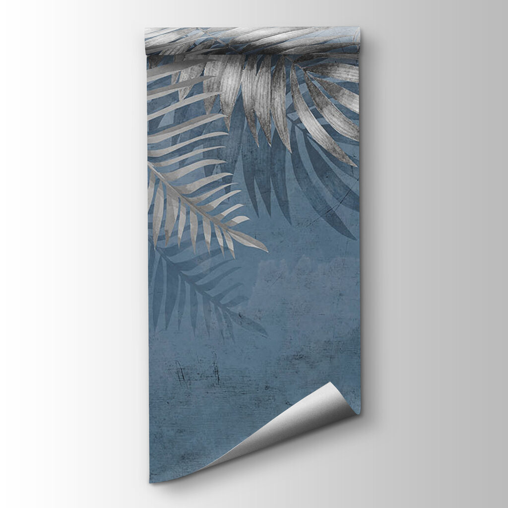 Slate blue palm fronds — product view