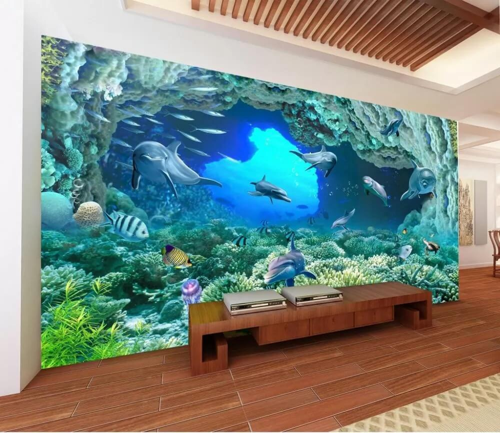 Underwater Hideaway in an interior