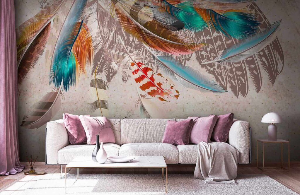Feathers hanging down — interior 8