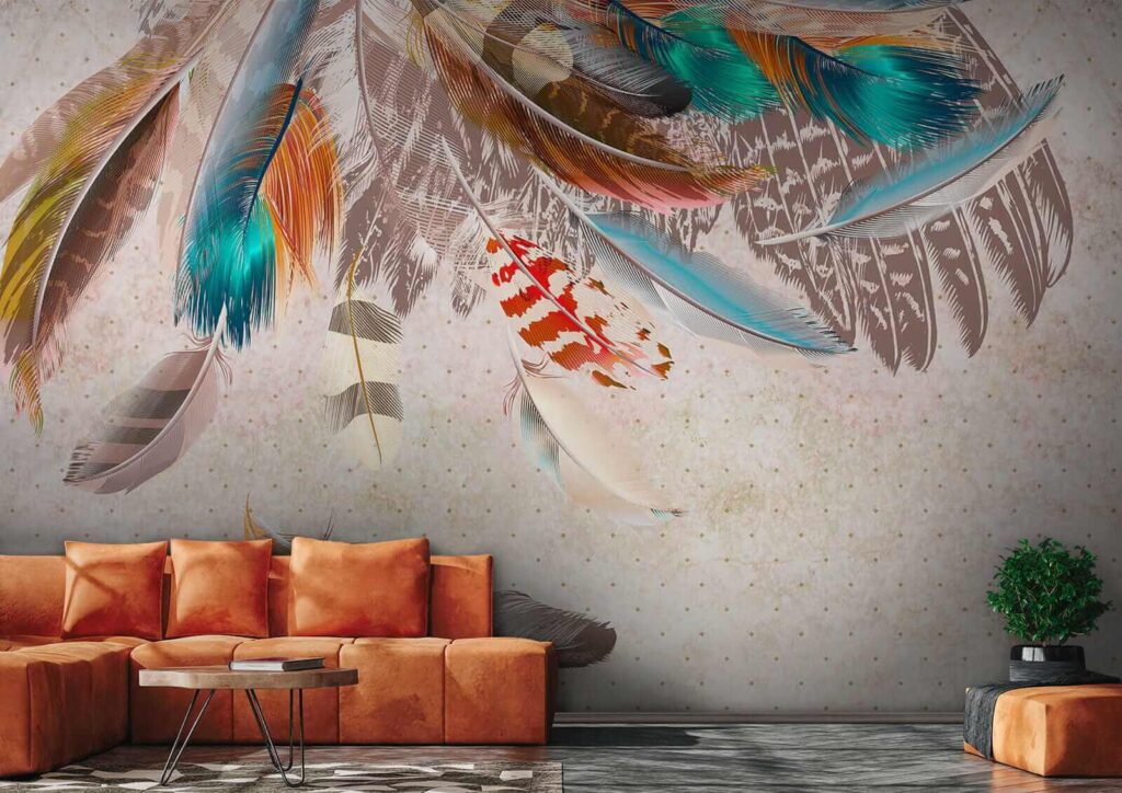 Feathers hanging down — interior 9