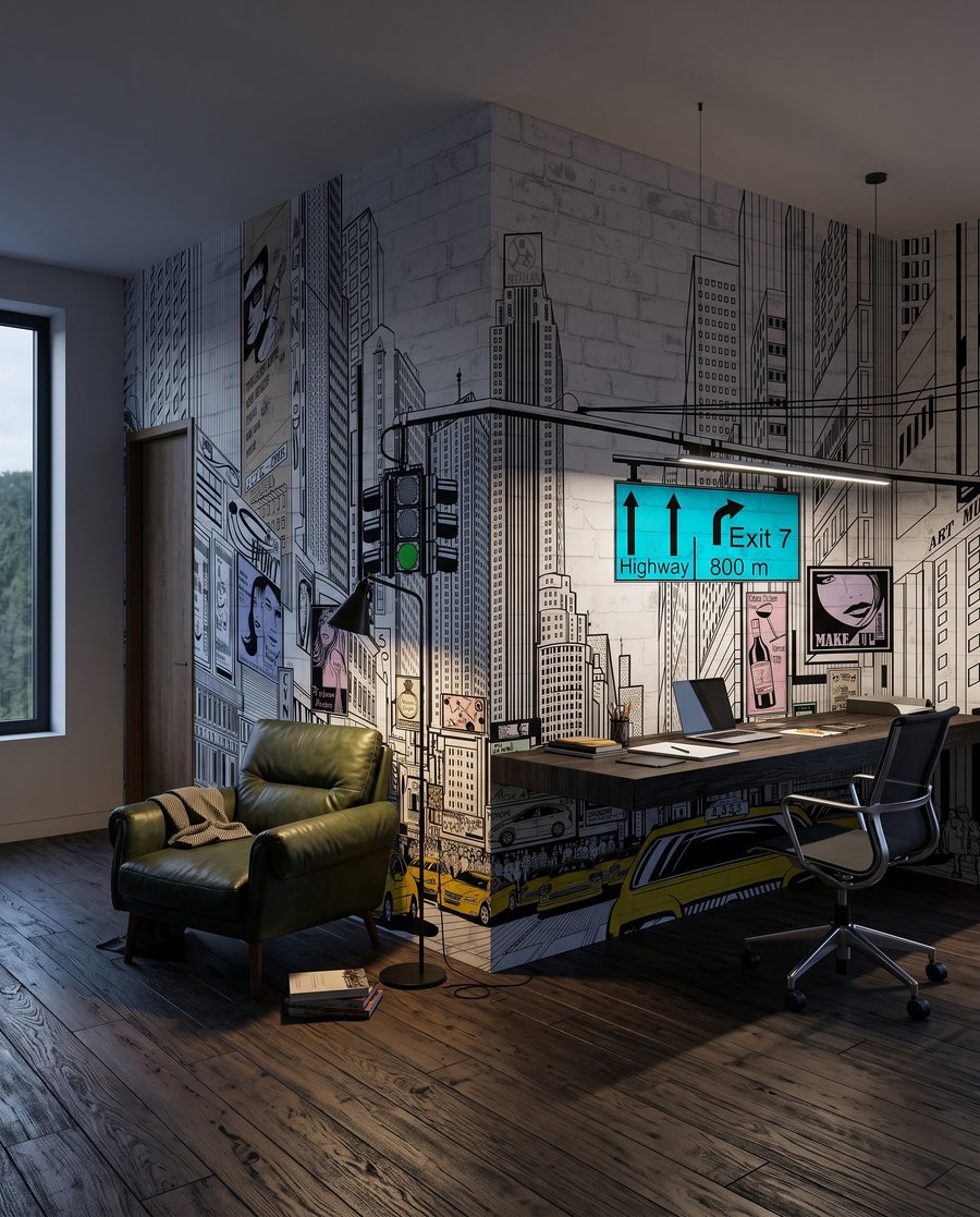 Yellow Cab City — interior 5