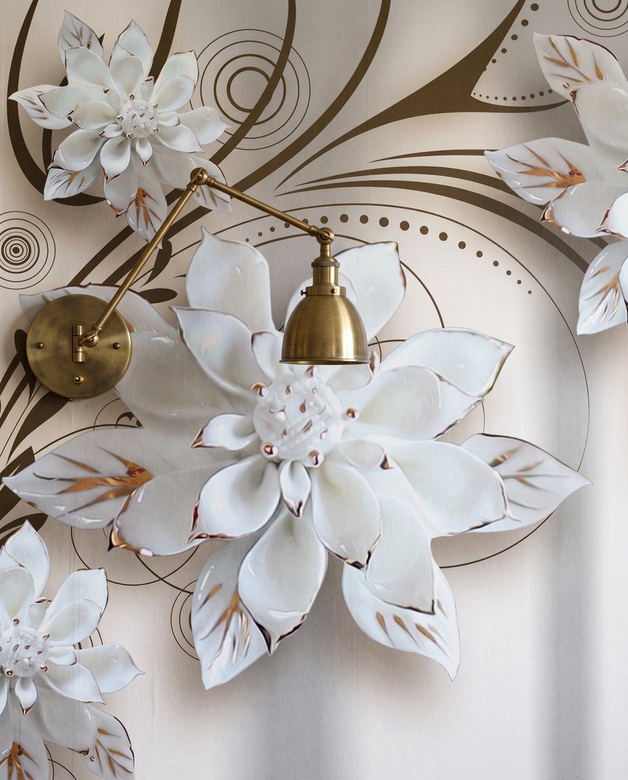 Through the Blossom — detail