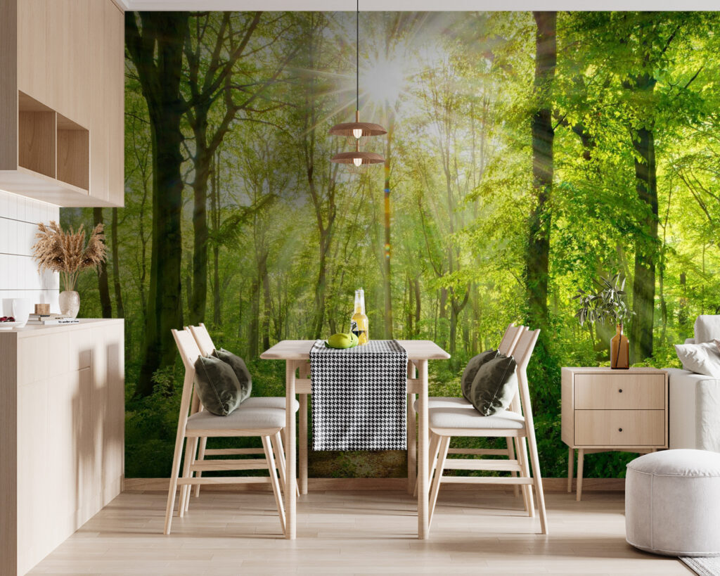 Sunlit Woodland Path — interior 5