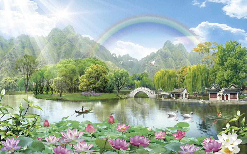 Rainbow Lake Garden — full design