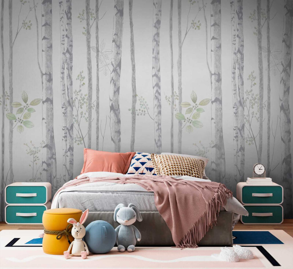 Birch Tree Pattern — interior 6