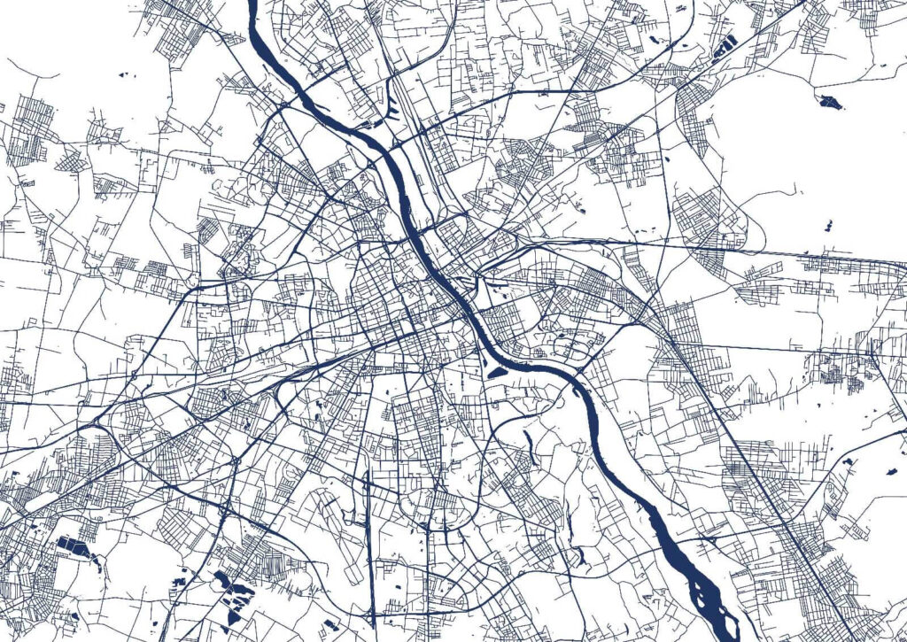 Fine city map — full design