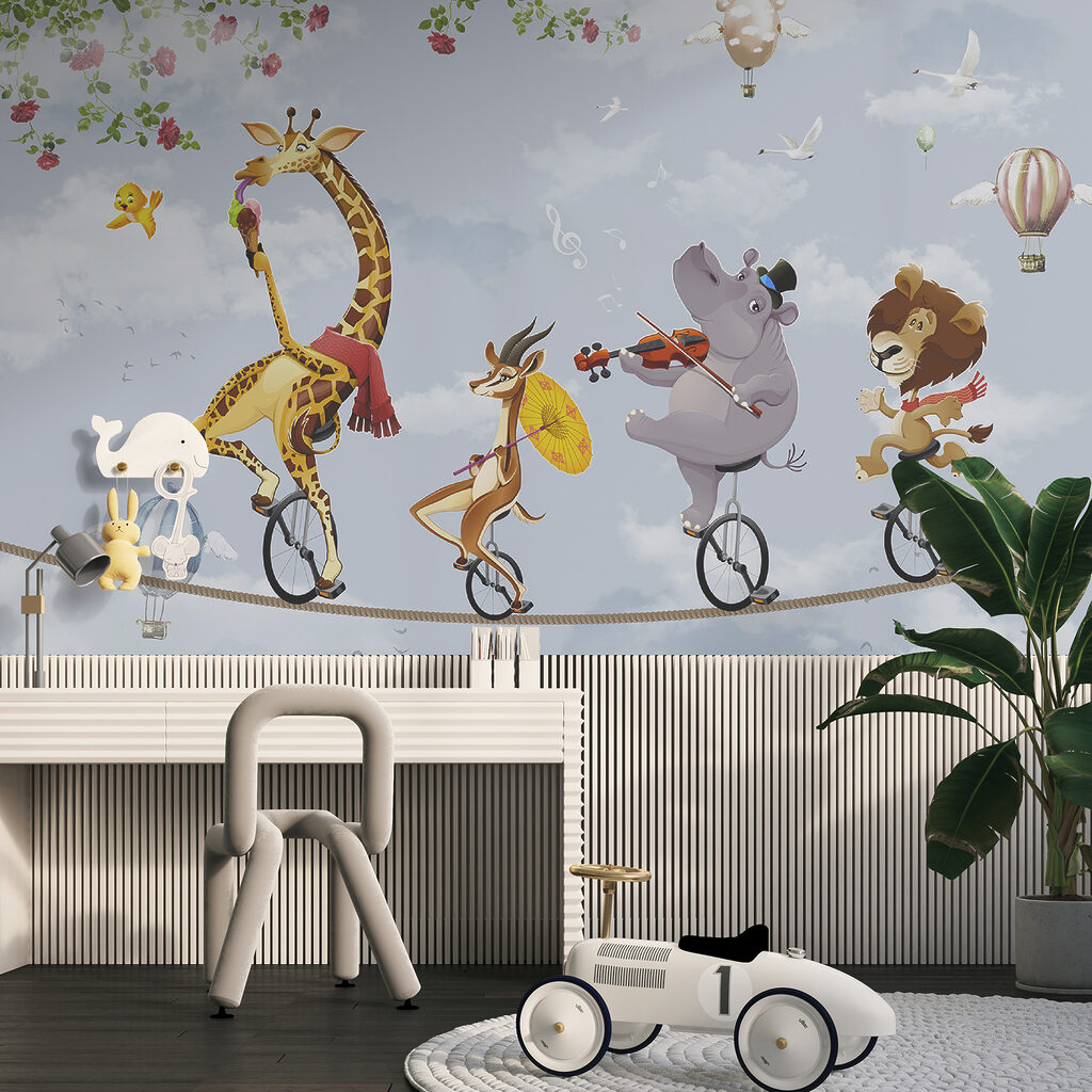 Animals on a tightrope — interior 3