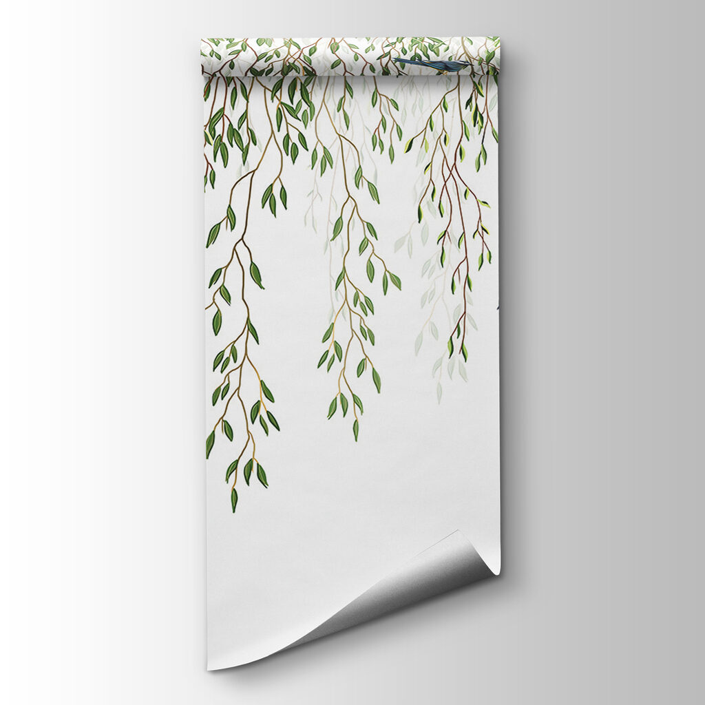 Birds among willow branches — product view