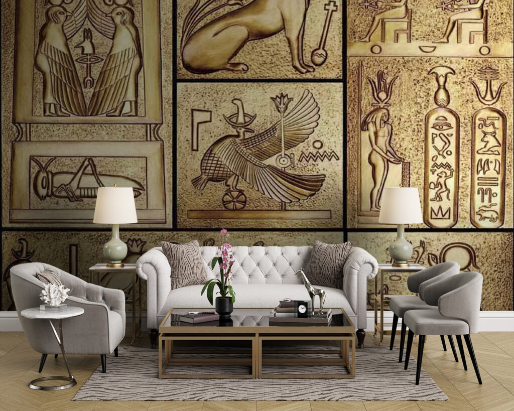 Ancient Egyptian scenes — interior 3