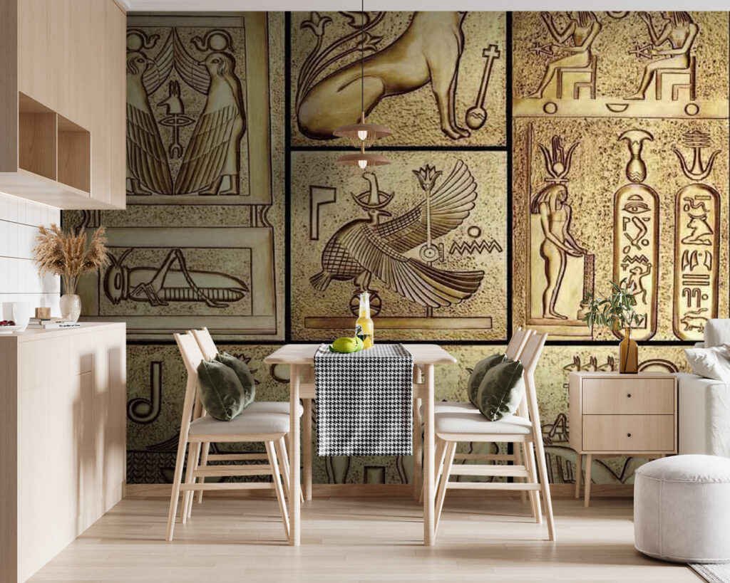 Ancient Egyptian scenes — interior 1