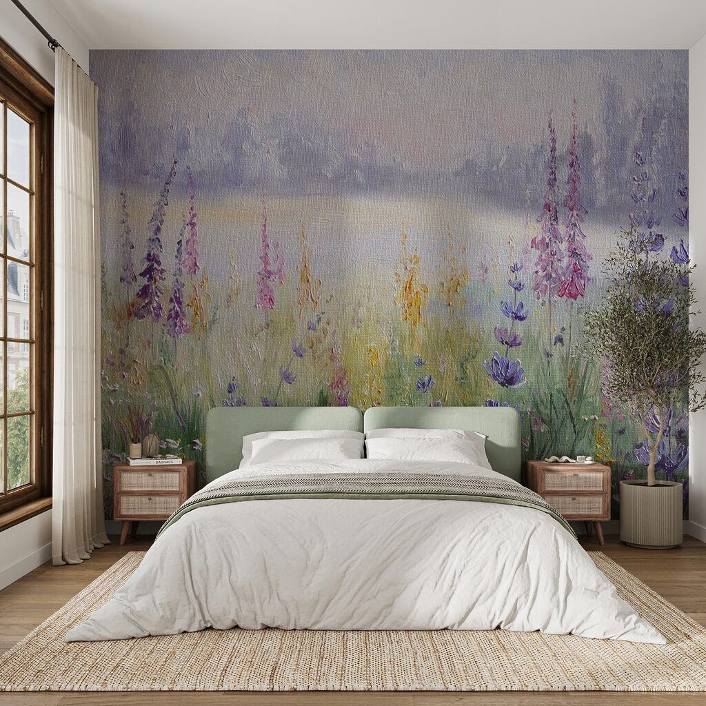 Wildflowers by a lake — interior 11
