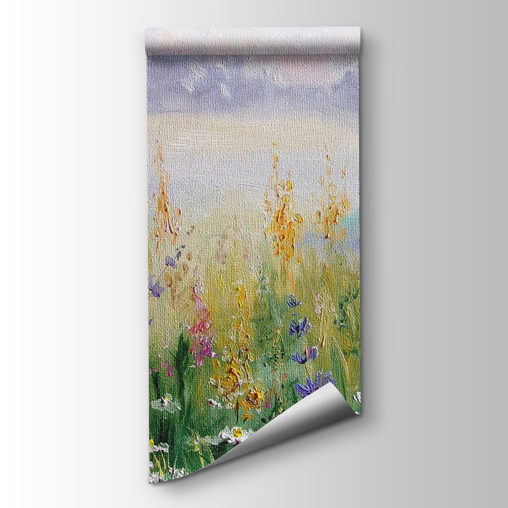 Wildflowers by a lake — product view