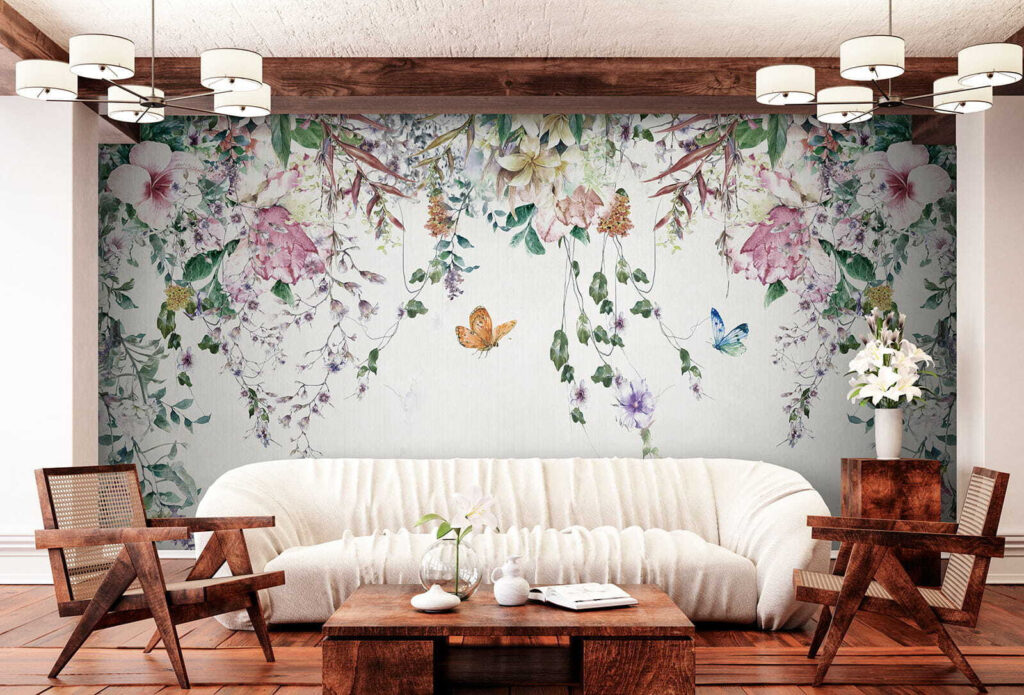 Flower Canopy in an interior