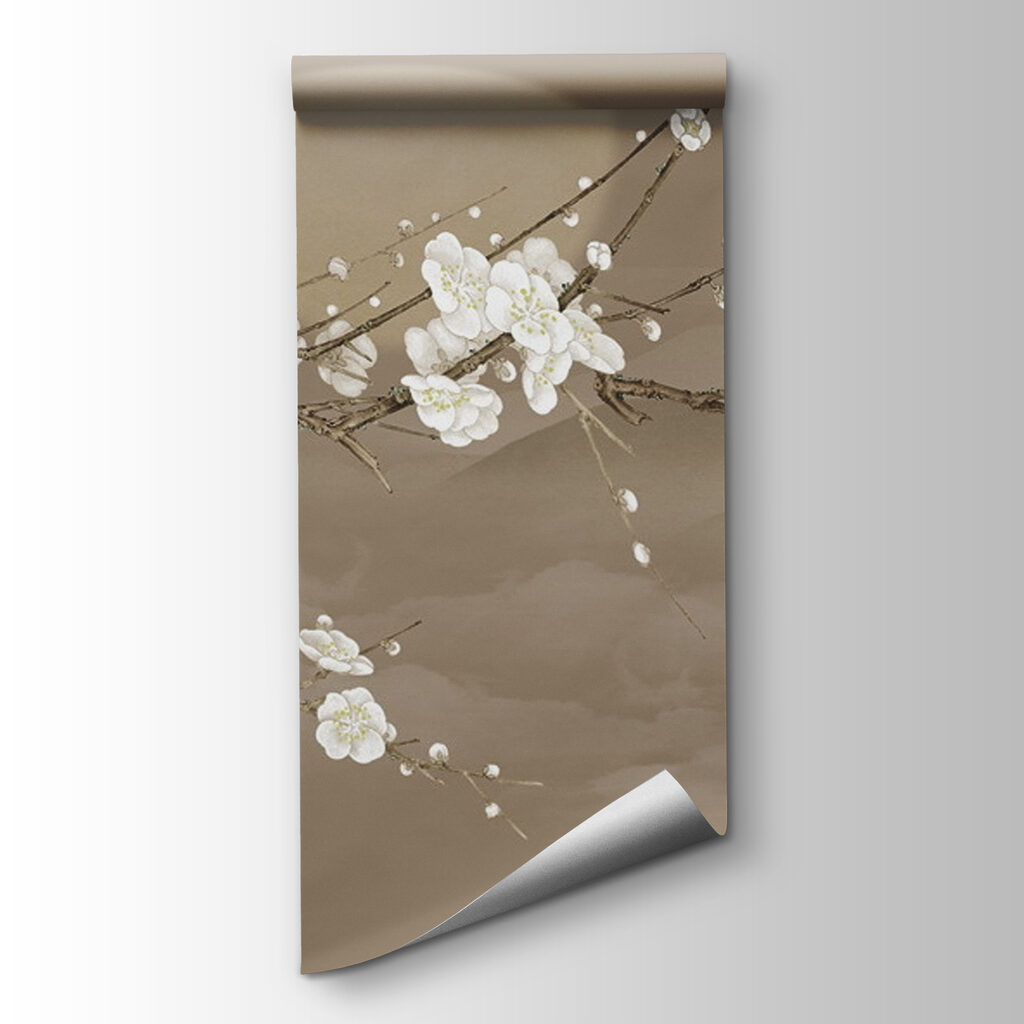 Two songbirds, pale moon — product view
