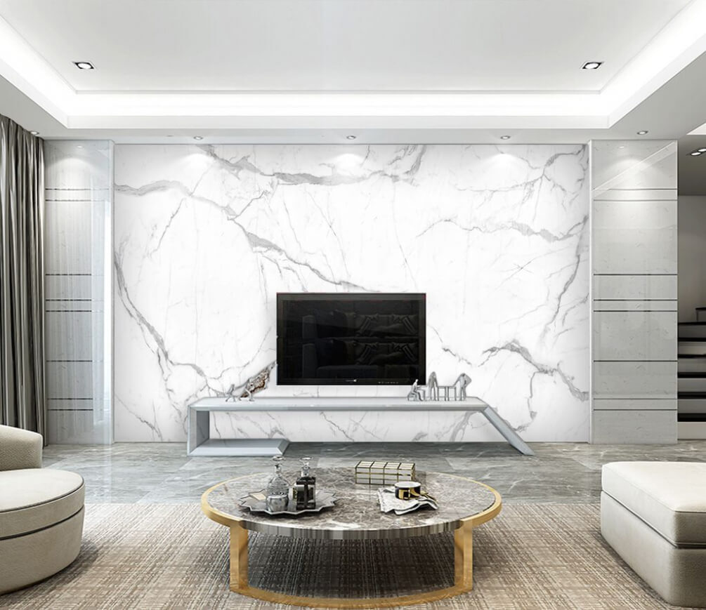 Grey cracks through white — interior 1