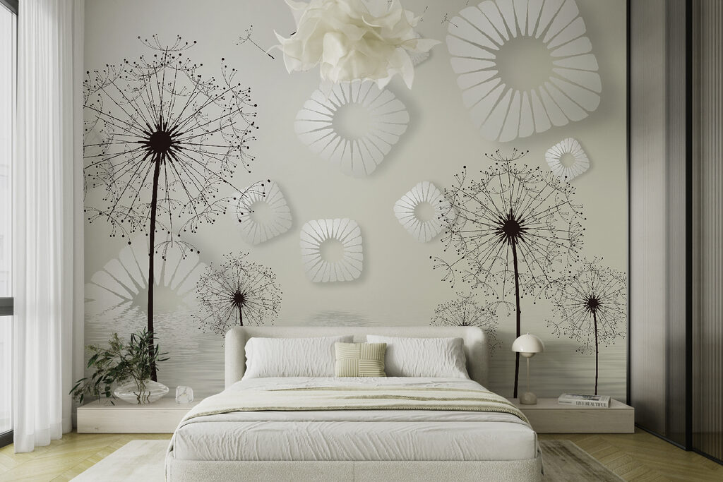 Plumes beside white blooms — interior 3