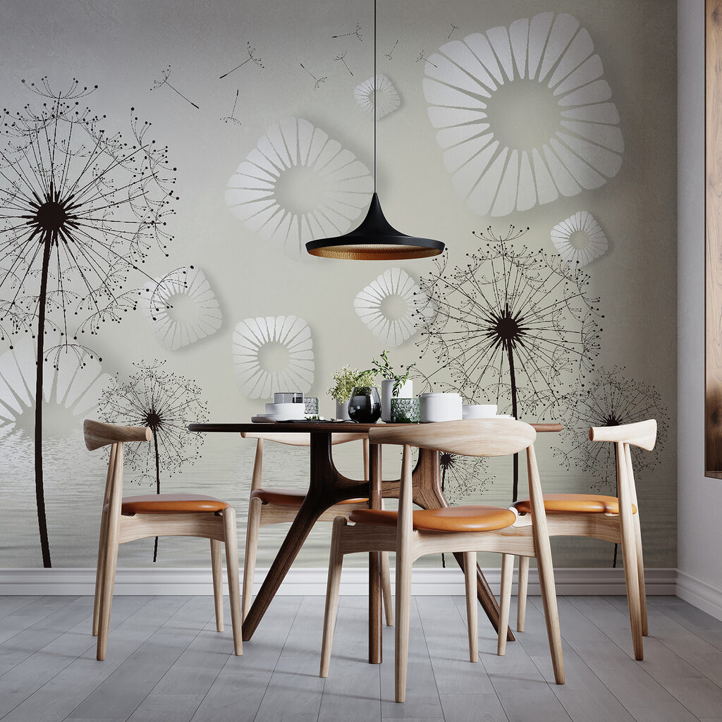Plumes beside white blooms — interior 2