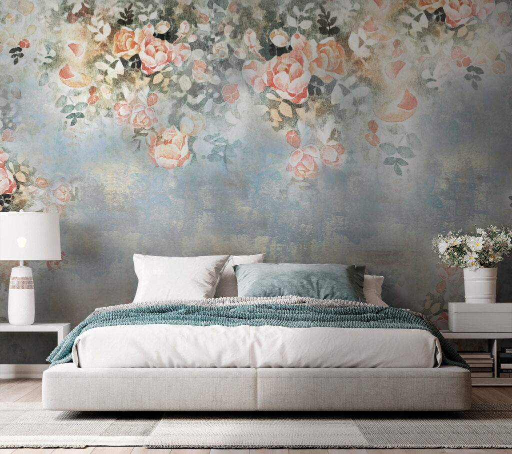 Roses around paint haze — interior 1