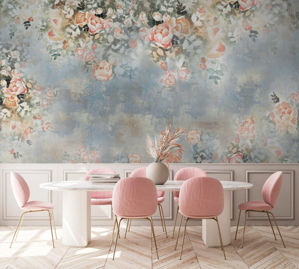 Roses around paint haze — interior 6