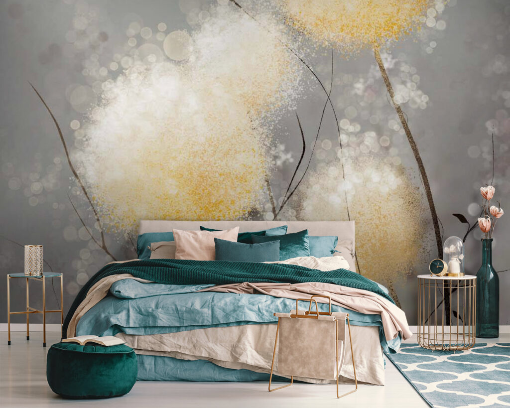 Round blooms on stems — interior 2