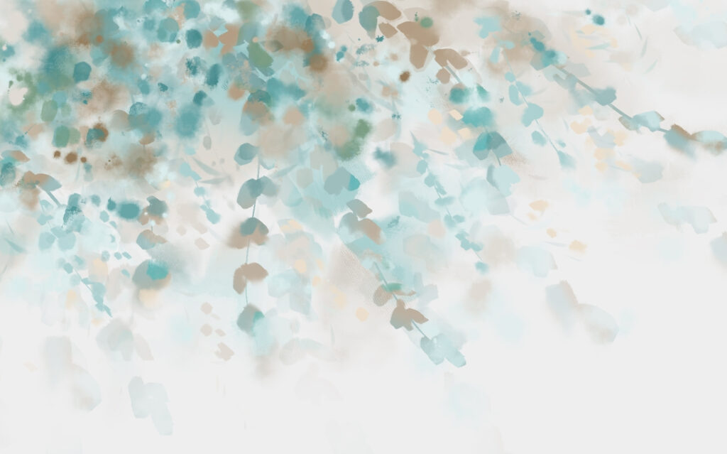 Foliage in Watercolour — full design