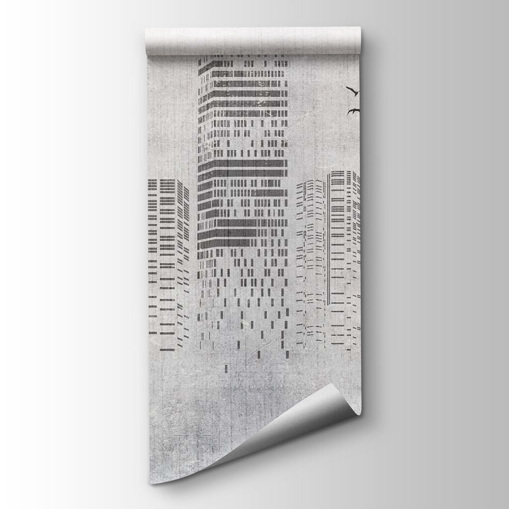 City facades in grey — product view