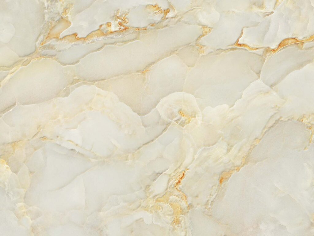 Cream areas, gold veins — full design