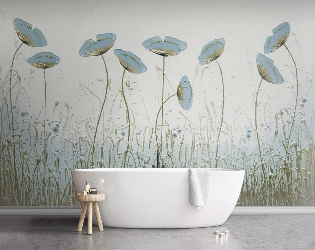 Tall Meadow Flowers in an interior
