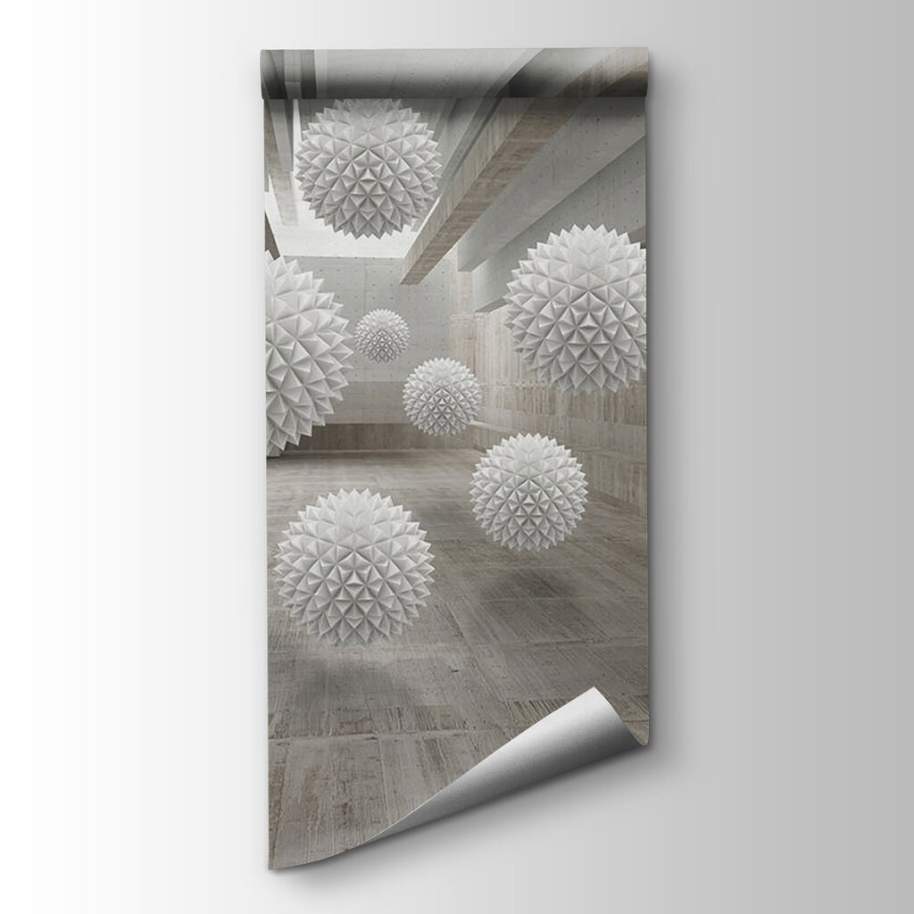 Spiky spheres in concrete — product view