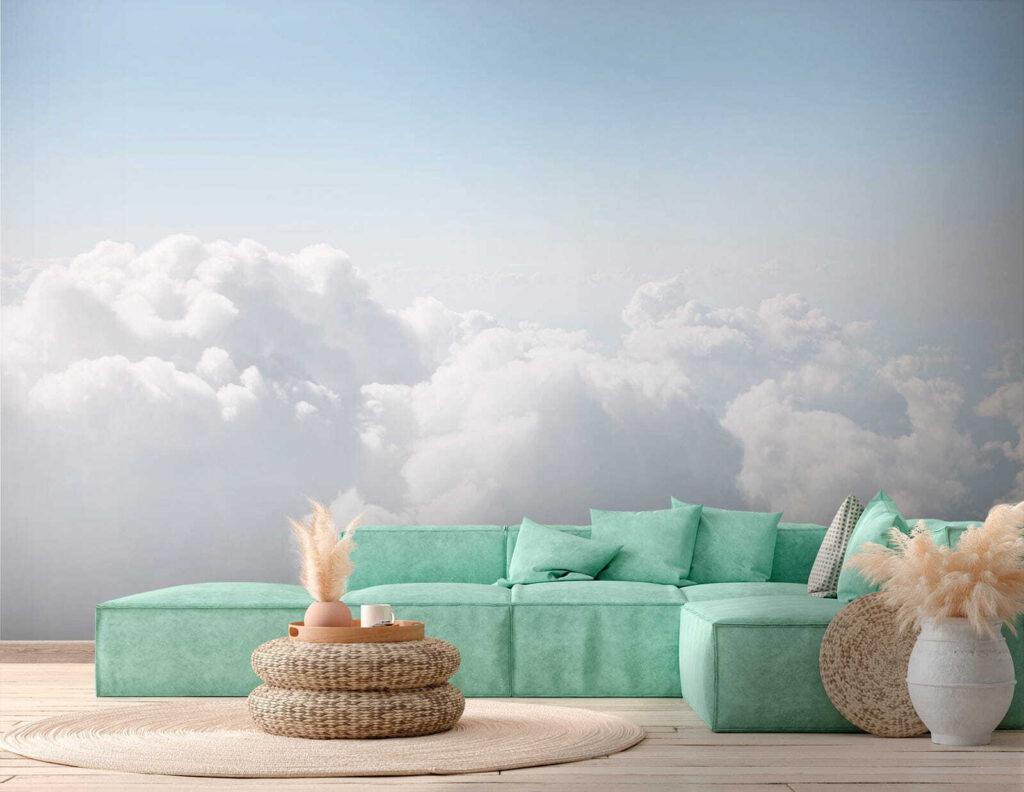 Soft clouds from above — interior 3