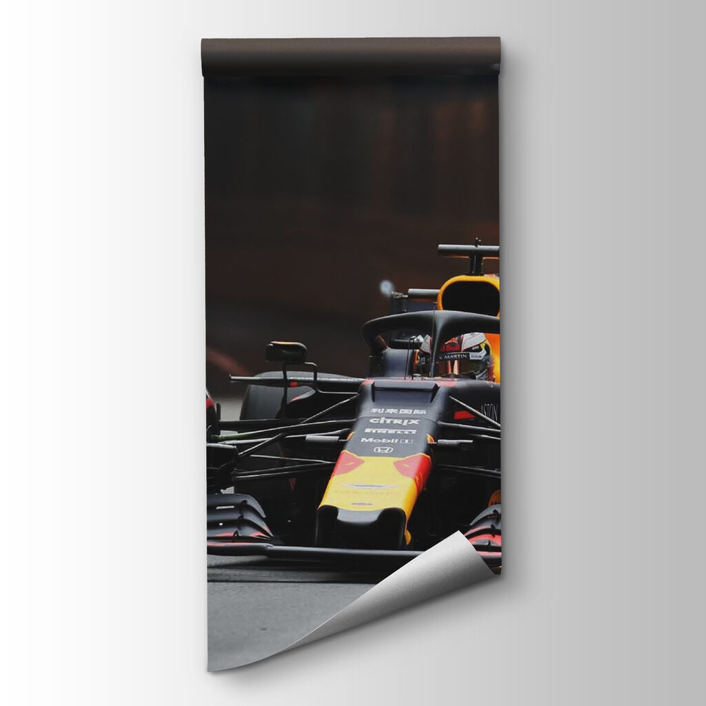 Race car through sparks — product view