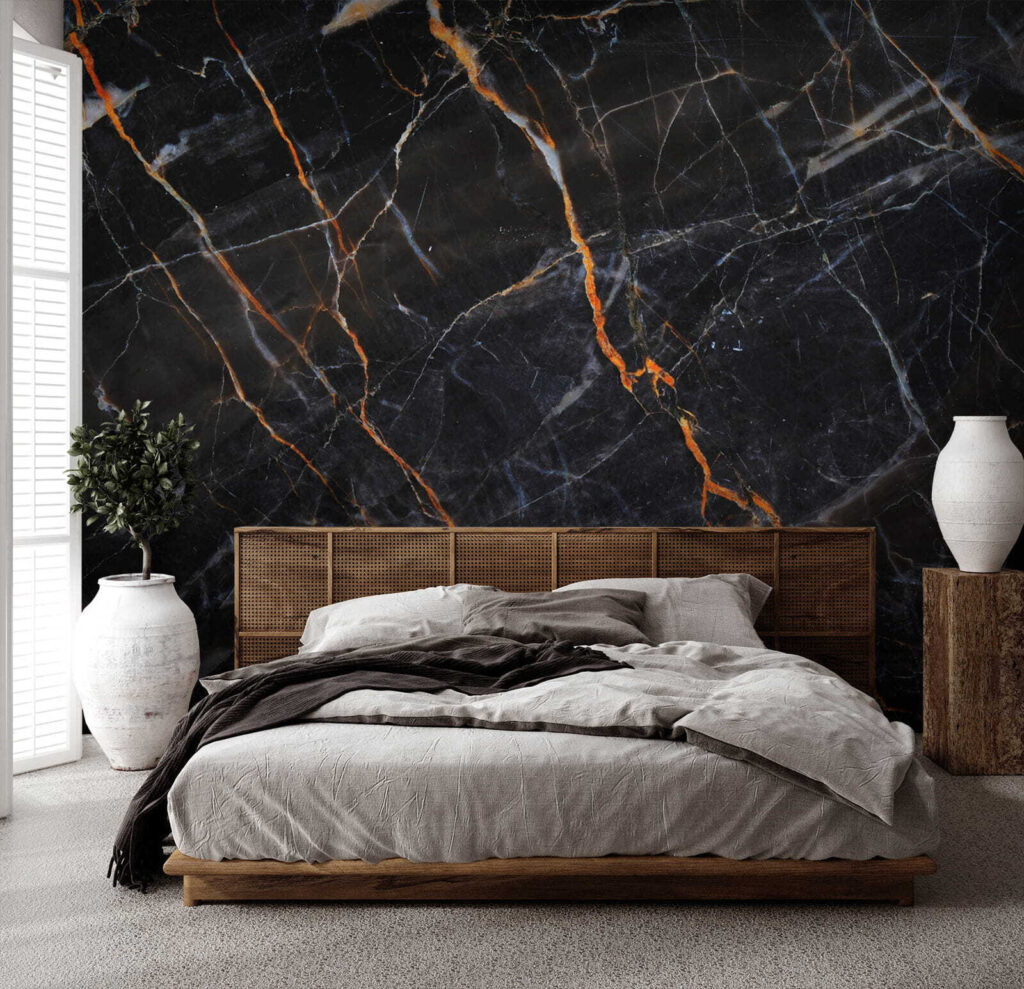 Diagonal copper veins — interior 2