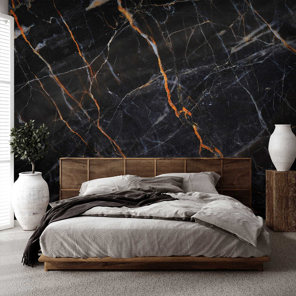 Diagonal copper veins — interior 10