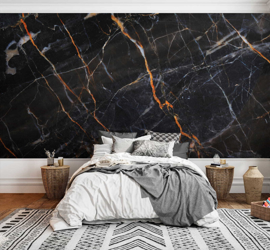 Diagonal copper veins — interior 3