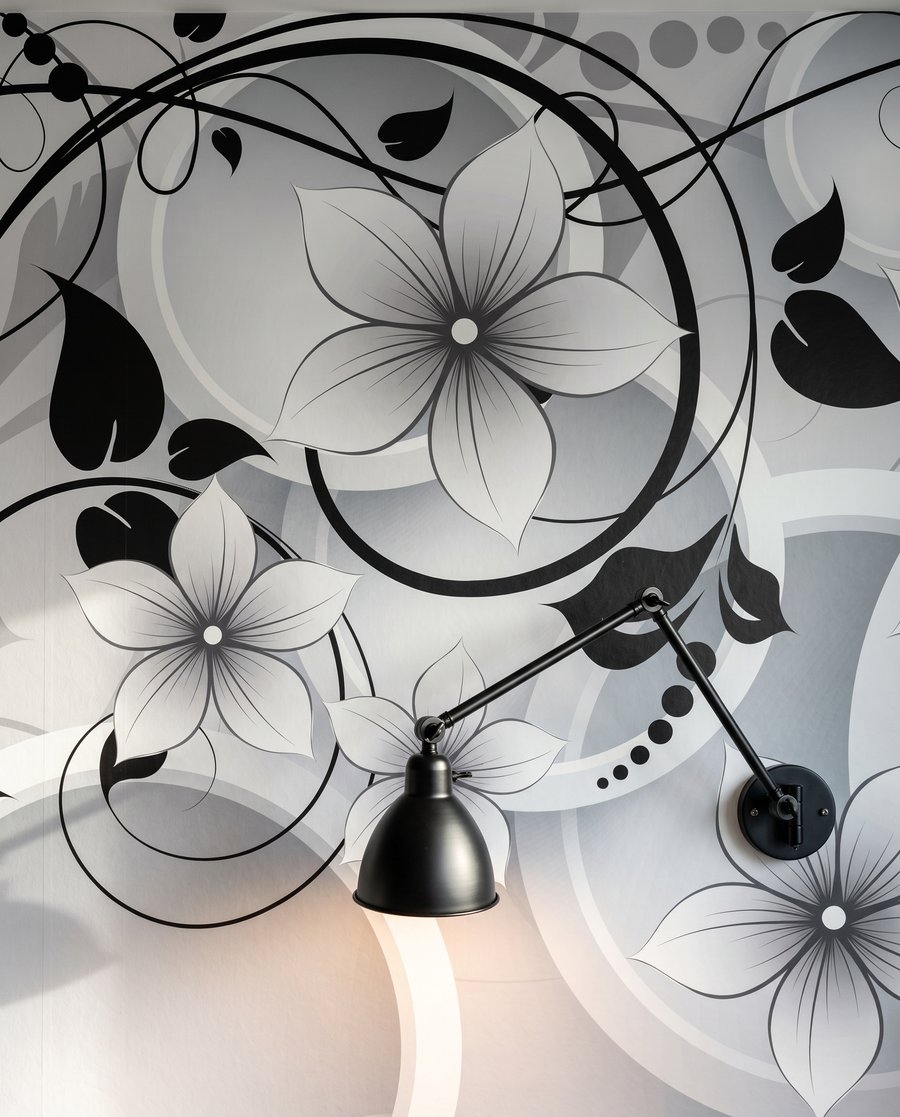 Floral Circles — detail