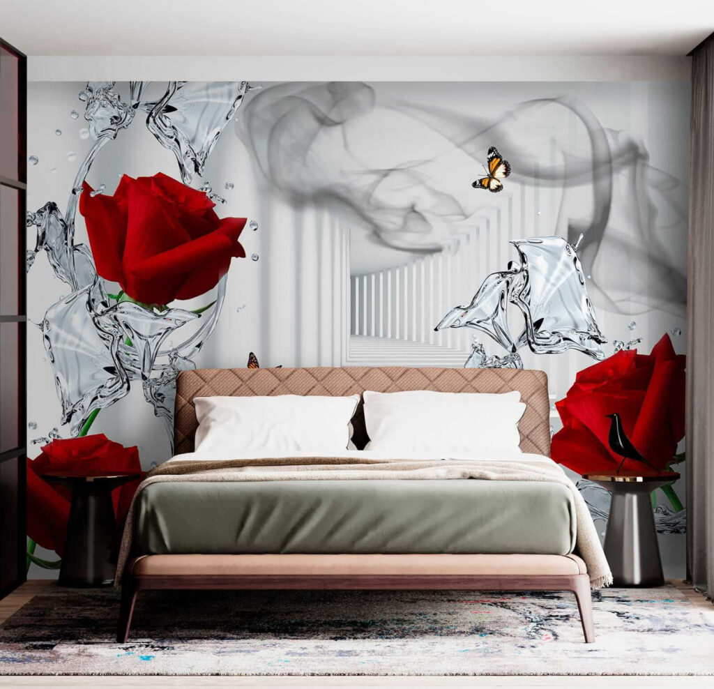 Red roses with depth — interior 4